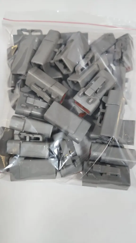 Deutsch DTP (güç) konnektör, 2 yollu fiş (plug), soket kontak