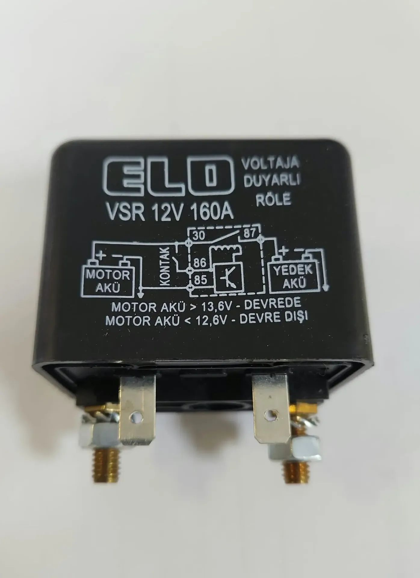 201.019.001, Akü Ayırıcı Röle, Relay, 12V,160A